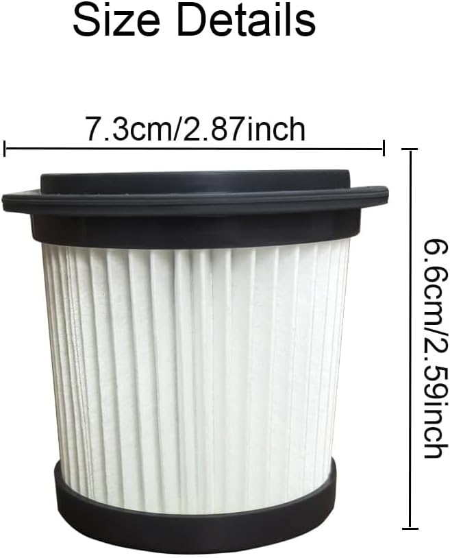 Filter Replacement Compatible with AIPOWAY,AIRDIYA P1 VG3,MHRMHR KP1108, and Bieiao Cordless Vacuum Cleaner (AMBK-2)