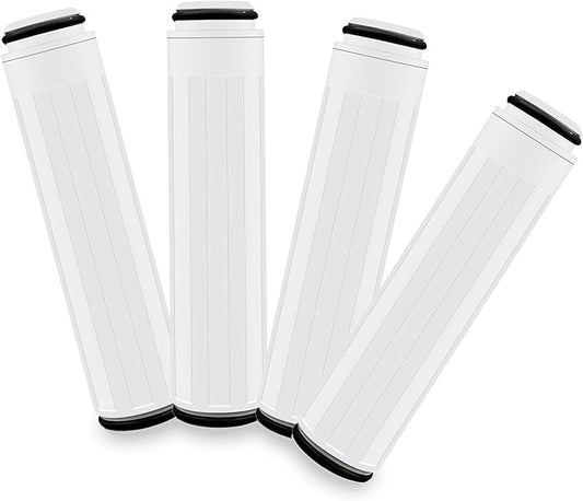 Shower Filter Replacement compatible with FEELSO Filtered Shower Head with Handheld (High Pressure 3 Spray and 4 Spray,15 Stage Filters),for Hard Water - Filters Chlorine -4 Pack