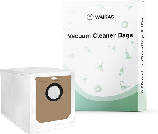 WAIKAS 20 Pack L60 Dust Bags for Eufy L60/L50 Series Robot Vacuum Cleaner - Large Capacity Replacement Accessories