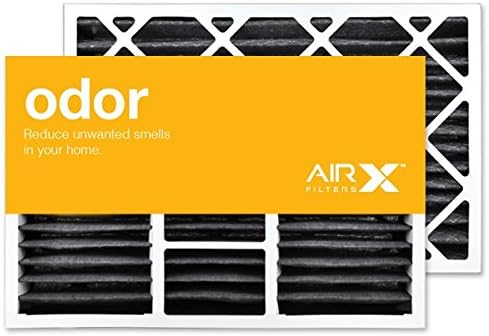 AIRx Filters Odor 16x25x5 Furnace Filter MERV 8 Media Air Filter, Replacement for Bryant Carrier CARF8250606 FILBBCAR0016 FILBBFT0016 FILCCCAR0016, 2-Pack