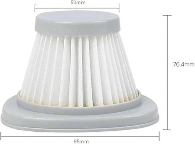 Compatible With Xiaomi Deerma DX118C / DX118M Vacuum Cleaner Parts 10Pcs / 6Pcs / 5Pcs / 1Pcs HEPA Filter+Filter Sponge Replacement(10 sets)