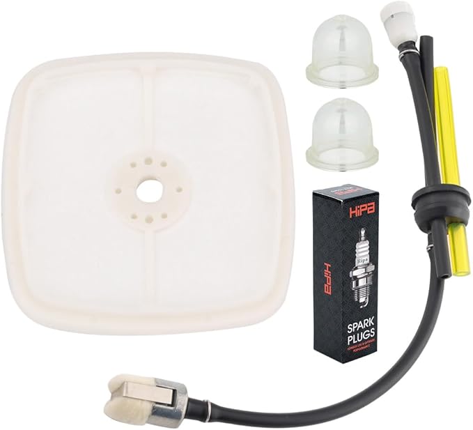 Hipa SRM225 Repower Tune-Up Kit Air Filter for Echo SRM210 GT200 GT225 PAS225 ES210 ES250 String Trimmer PB200 PB250 PB250LN PB2100 Blower
