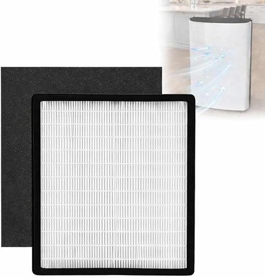 Replacement Filter D Compatible with AC-2123 Air Purifier, Fits IAP-10-280, IAP10280, IAF-H-100D, AC-2118, Air Filter 1 Pack