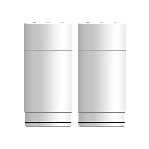 Vortopt NSF Certified Replacement for T1-ACF/T2-ACF/T6-UF Faucet Water,3-6 Months Lifetime,Reduces Chlorine,Taste and Odor,T1-ACF/T2-ACF/T6-UF Filter(2 Pack)