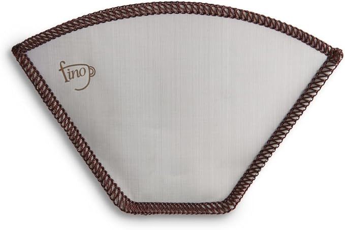 Fino Flexible Mesh Reusable Coffee Filter, Number 2-Size, Brews 2 to 6-Servings, Set of 2