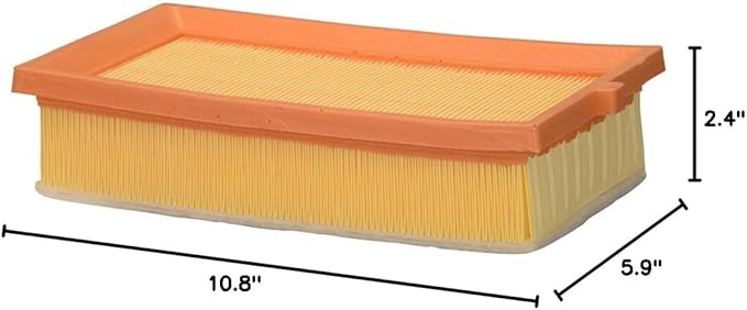 ECOGARD XA10318 Premium Engine Air Filter Fits 2014-2020 Fiat 500L