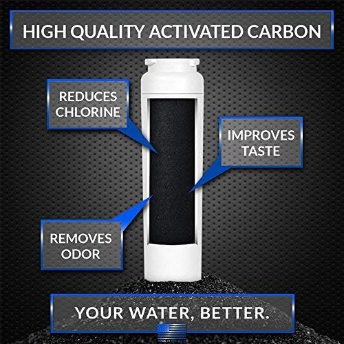 Clear Choice Taste Filter Replacement for Samsung DA29-00003G DA97-06317A Refrigerator Water Filter Compatible with DA97-06317A, NSF/ANSI 42 Certified, Box of 2, Made in the USA