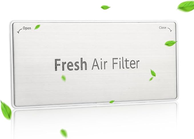 ADQ75493301 Refrigerator Fresh Air Filter Cover Replacement, Fresh Air Filter Assembly Compatible with L-G Refrigerator LRMVS3006S, LRMDS3006S, LRMVC2306S, LRMDC2306D, LRMDS3006D LRFVC2406S LRFDS3016S