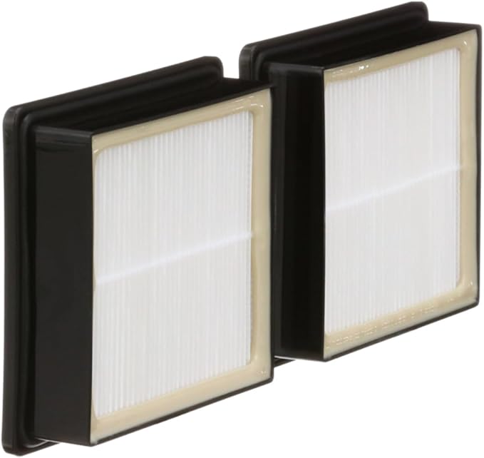 ProTeam 107315 HEPA Replacement Filter Twin Pack, HEPA Media Vacuum Filter , White