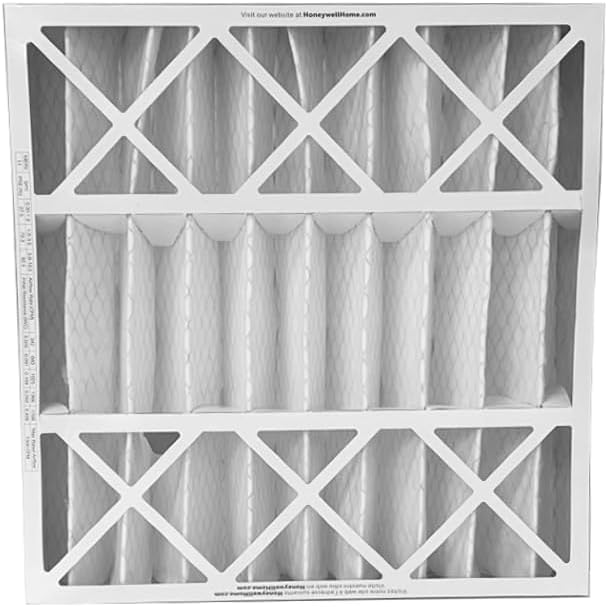Honeywell FC100A1011-20" x 20" x 4" Pleated Air Filter, MERV 11 Bundle with Same Day Supply Filter Change Reminder (2)