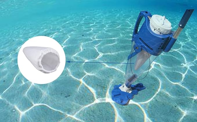 Vacuum Filter Cotton Replacements for Pool Blaster Water Tech Centennial Filter (Pack of 5) ﻿