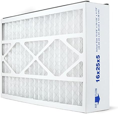AIRx Filters 16x25x5 Furnace Filter MERV 8 HVAC AC Air Filter, Replacement for Bryant Carrier CARF8250606 FILBBCAR0016, Easy Installation, Reduces Dust & Pollen, 2-Pack