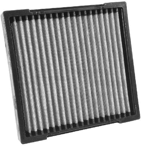 K&N LIFETIME Cabin Air Filter: Premium, Washable, Clean Air for your Cabin: Compatible with 2008-2026 Acura/Honda: MDX, RDX, TLX, Accord, Civic, SI, Type R, CR-V, Odyssey, VF2033