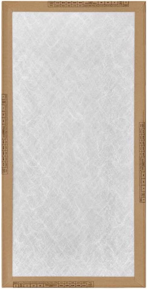 Flanders Air Filter Panel Ez Flow II Merv 4-12 Pack, Residential - 14x20x1