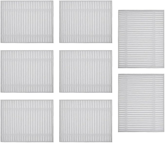 Replacement Hepa Filter Compatible with iRobot Roomba 105 Series, Combo Essential, Combo 2 Essential, Vac Essential, Vac 2 Essential, Q0120, Q0110, Q0520, Y0140, Y0110, Robots Vacuum, 8-Pack.