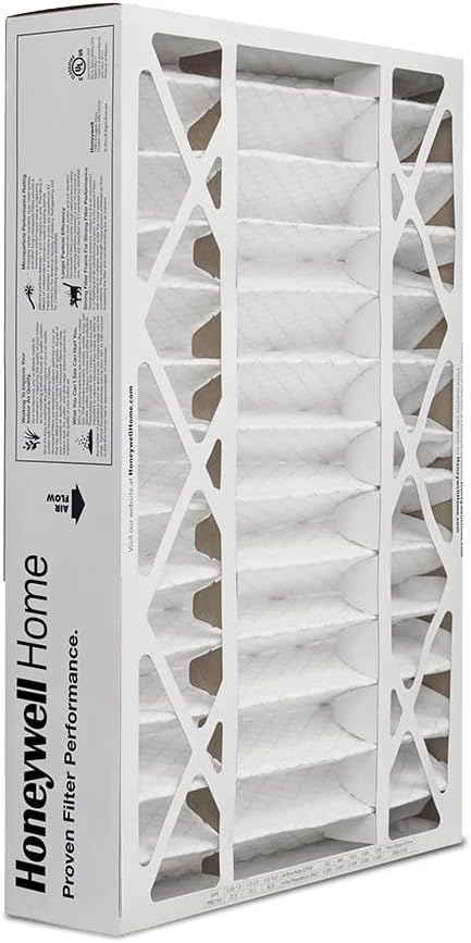 Honeywell Home 16x25x4 MERV 8, AC Furnace Air Filter, 1 PACK (CF408F1625-1PKAM)(Actual Dimensions: 15.63 x 24.75 x 4.38 in.) 1 Filter