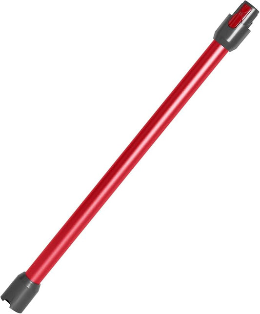 Replacement Wand Tube Quick Release Compatible with Dyson V15 V11 V10 V8 V7 Vacuum Accessories Parts, 28.7in Extension Cleaner Attachment for Home Office (Red)