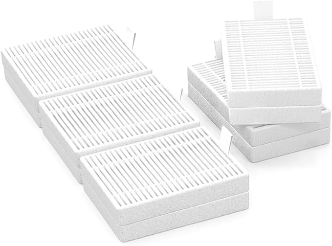ILIFE Replacement Filter for A30 Pro robot vacuum, 10 Pack