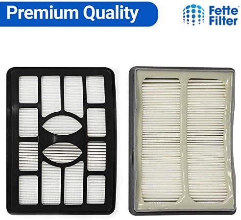 Fette Filter - Vacuum Filter Set Compatible with Shark Rotator Professional Lift-away NV500, NV501, NV502, NV505, NV510, NV552, UV560. Compare to # XHF500 & XFF500. (1 Hepa 2 Foam)