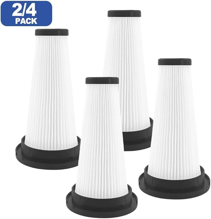 Vacuum for HEPA Filter Set for VOKENE Replacement Parts, Compatible with for A27 Series Cordless Vacuum Cleaners, Washable ABS Material Air Purifying Filter Elements 2/4 Pack(4 PACK)
