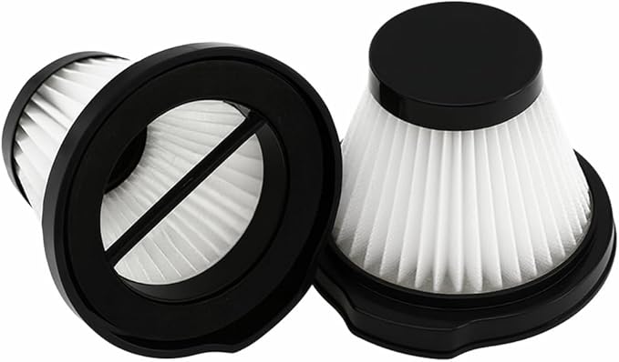 Nispira HEPA Filter Replacement Compatible with Xiaomi Deerma DX115 DX115S DX115C Handheld Portable Vacuum Cleaner, 3 Packs