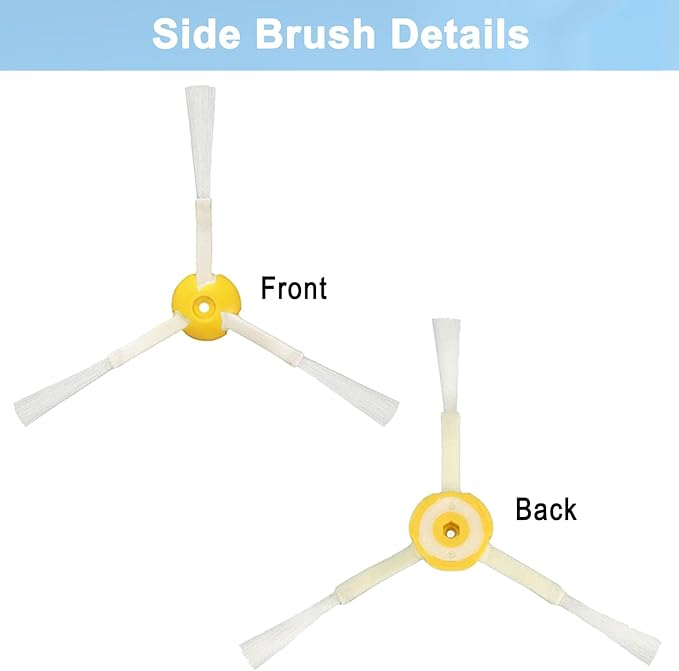 14 Pack Roomba 800 900 Series Replacement Parts for irobot Roomba 805 960 860 861 866 870 880 890 900 960 980 981 985 Robot Vacuum, 2 Debris Extractor 6 Filters 6 Side Brushes & 6Screws