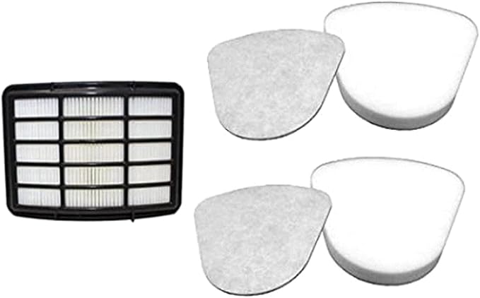 Anewise Filter Replacement for Shark Navigator Lift Away Deluxe Professional Vacuum ZU503AMZ NV350 NV351 NV352 NV355 NV357 NV360 NV370 UV440 UV540, Parts XFF350 & XHF350, 1 HEPA + 2 Pre-Felt Filters