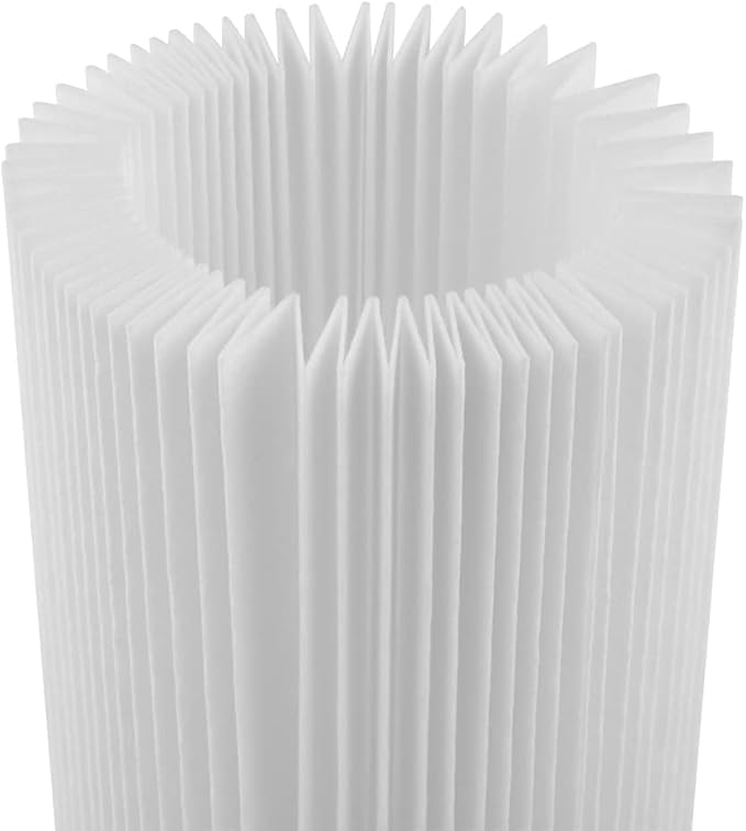 9-Pack Pool Filter Paper Replacement for Resusable Pool Filter Cartridge Type A or Type C or III for Above Ground Pools with Pump and SPA Pool Pump (Only Pool Filter Paper)