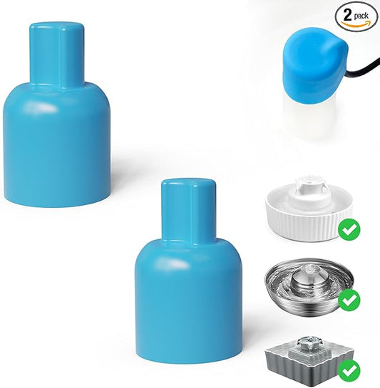 2-Pack Replacement Rubber Covers for Holding Water Pump Cables in Place. Suitable for Pagoda Water Dispenser and Ceramic 360° pet Water Fountain (2 Rubber Cover)