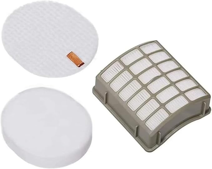 Filters Replacement for Shark Navigator Professional NV60, NV70, NV70 26, NV71, NV80, NV85, NV80 26, NVC80C, NV90, NV90 26, NV95, UV420, NV510 31 Vacuums. Part # XFF80 & XHF80
