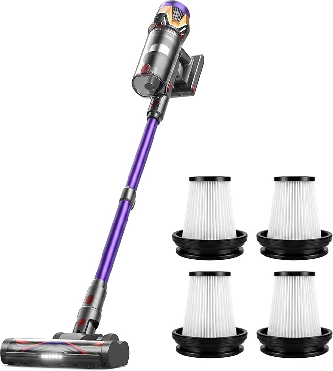 Citivisovd H8 Haep Filter Compatible With Besweep Grand H8 Stick Vacuum Cleaner-4Pack