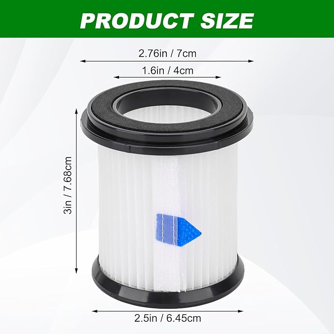 Vacuum Filters Replacement for INSE N5S N5T S6T S6P Pro S610/TMA T120 T121 T151 T150 T220 T210 T181 T180 T220 Cordless Vacuum Cleaner - 4Pack HEPA Filter with Mesh Filter