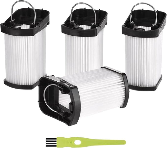 4 Pack Replacement Vacuum Filter for Shark WANDVAC POWER PET WV401 WV410CO WV401BL WV401PK WV403BR WV410BL WV410GN WV410PR Cordless Handheld Vacuum, Fabric Filter Compare to Part # XFFWV400