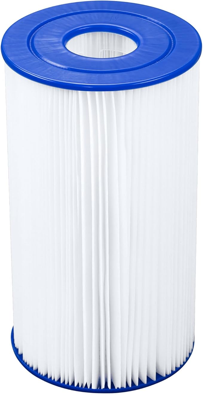 Bestway Flowclear Type IV or Type B Replacement Cartridge Filter for Above Ground Swimming Pool with 2500 Gallon Per Hour Filter Pump (3 Pack)