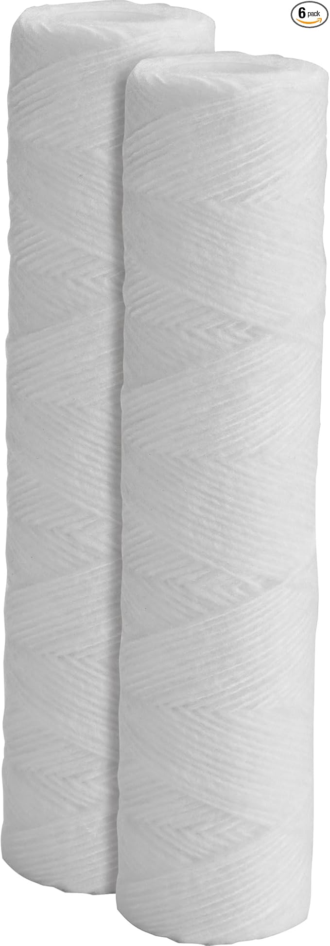 GE FXWSC Whole House Water Filter, Replacement for Water Filtration System, NSF Certified: Reduces Sediment, Rust & Other Impurities, Replace Every 3 Months for Best Results, (Pack of 12)