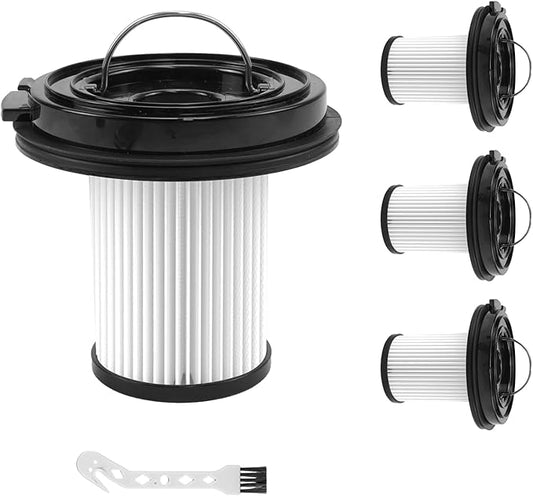 4Pack XR Filter Replacement for Bissell Cleanview XR 200W/ Cleanview XR Pet 300W Stick Cordless Vacuum Cleaner 3789U 3789X 3797V 3797W 3789 3797