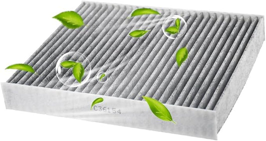 Cabin Air Filter Compatible with Chevy Cruze, Malibu, Sonic, Volt, Spark, Buick LaCrosse, Encore, Regal, Verano, Allure, Cadillac SRX with Activated Carbon Filter Replace# CF10775