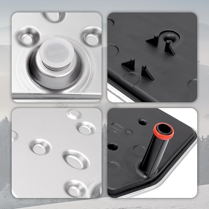6R80 Transmission Filter with Gasket Kits Compatible with 09-17 Expedition, 11-17 F150 Mustang Navigator Replaces OE# FT-188, BL3Z7A098A