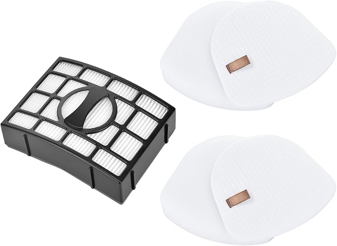 Anewise 1+2 Pack Filter Replacement for Shark UV730 ZU561 UV725 CU530 UV650 ZU560 ZU562 ZU572 ZD201 ZD400 Navigator Rotator Lift-Away Upright Vacuum, Part XFFK560 & XHEPA560, XFFKZD400 & XHFZD400