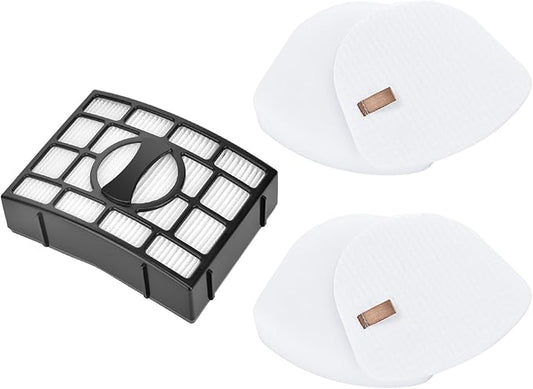 Anewise 1+2 Pack Filter Replacement for Shark UV730 ZU561 UV725 CU530 UV650 ZU560 ZU562 ZU572 ZD201 ZD400 Navigator Rotator Lift-Away Upright Vacuum, Part XFFK560 & XHEPA560, XFFKZD400 & XHFZD400