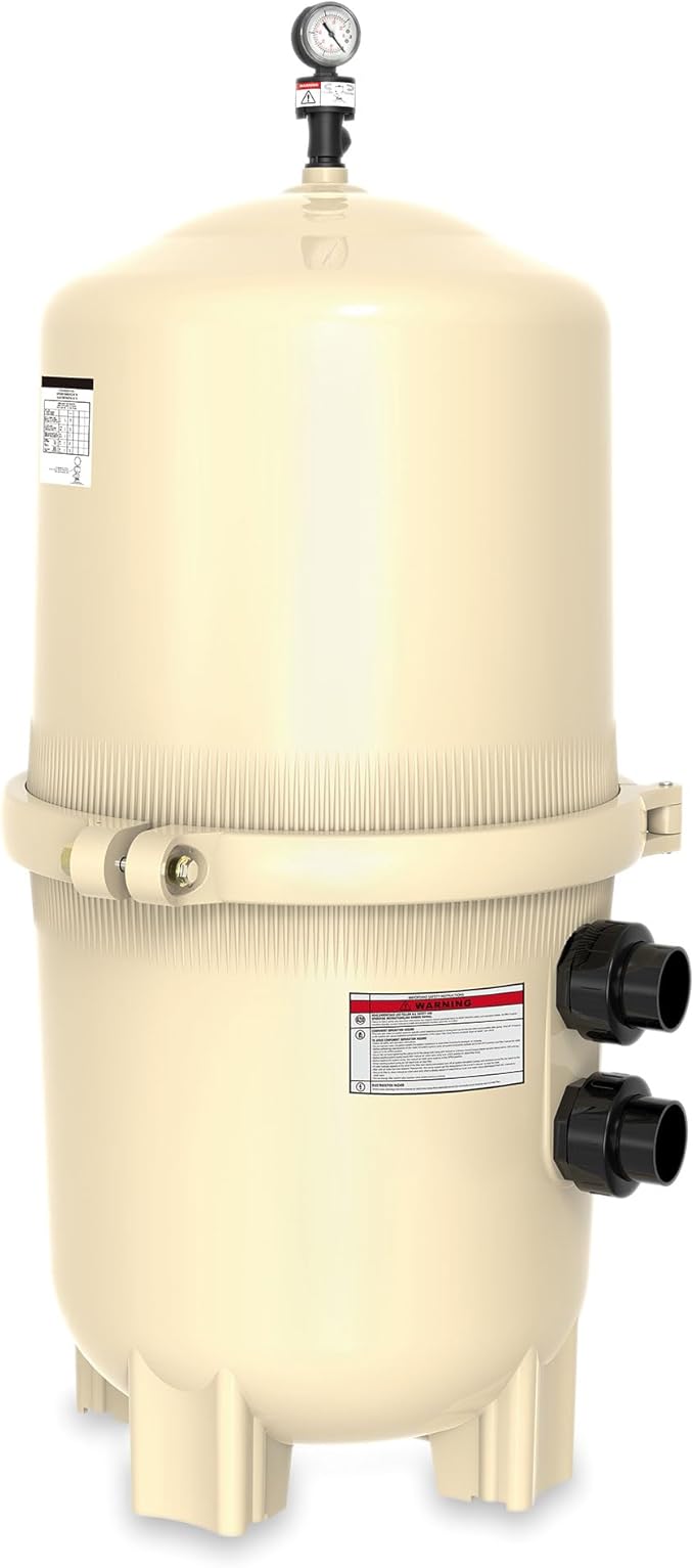 SWIMLINE HYDROTOOLS Above-Ground Pool Cartridge Tank & Replacement Filter Element - 480 Sq. Ft. of High-Performance Filtration Sure-Flo Pro System, Pump or Base Not Included