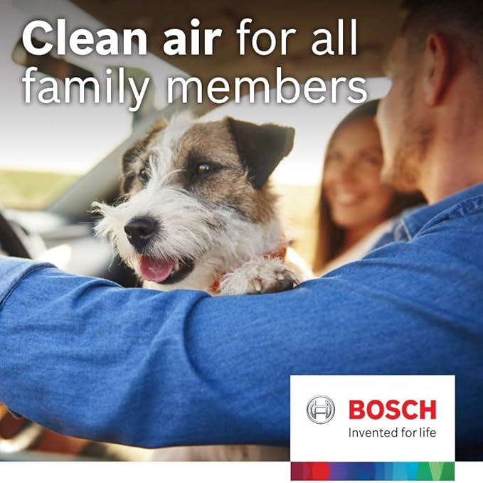 BOSCH 6092C HEPA Cabin Air Filter - Compatible with Select Subaru Ascent, Crosstrek, Impreza, Legacy, Outback, Toyota C-HR, Corolla, Prius, Prius AWD-e, Prius Prime, RAV4, RAV4 Prime, Venza