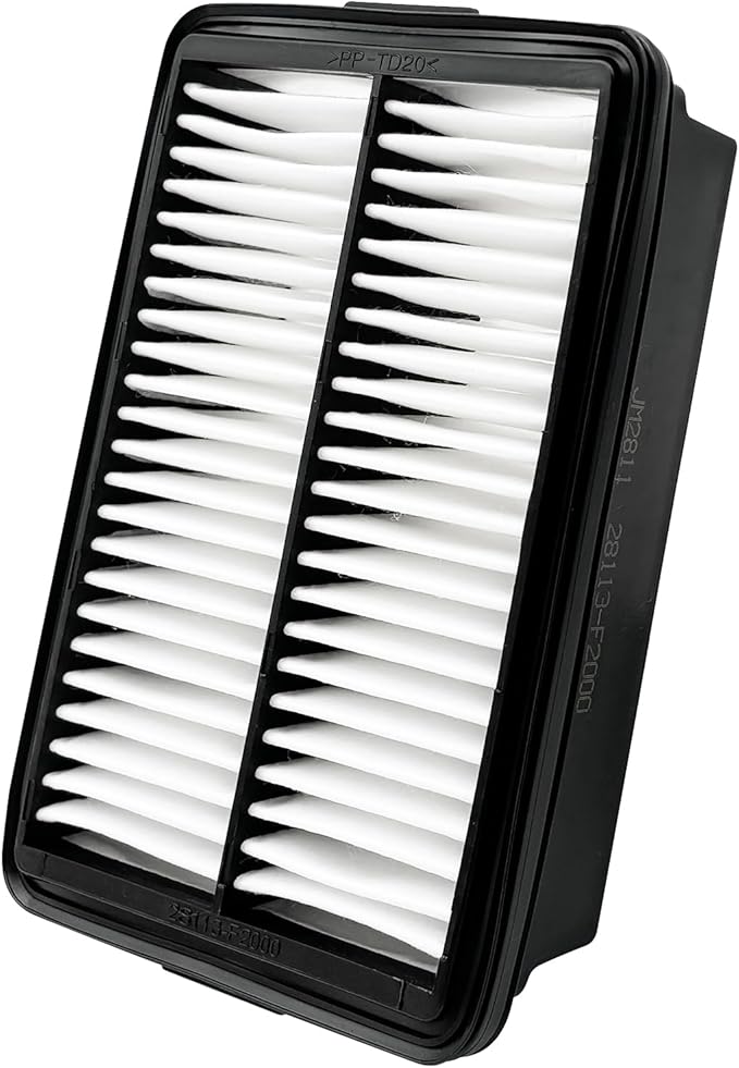 Capume Engine Air Filter JM2811 Fits for 2017-20 Elantra, 2018-20 Elantra GT, 2018-23 Kona, 2019-21 Veloster, 2020-24 Forte5, 2019-24 Forte, 2020-25 Soul, Replacement for 28113-F2000, CA12057