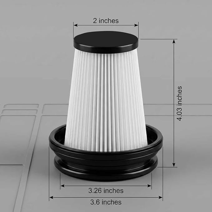 Citivisovd H8 Haep Filter Compatible With Besweep Grand H8 Stick Vacuum Cleaner-4Pack