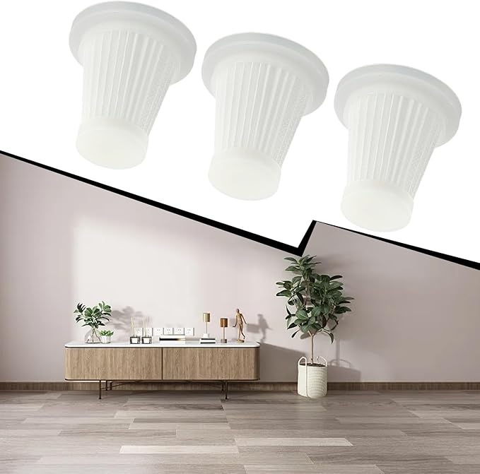 Reusable Filter Set, For Car Vacuum Cleaner, Washable Accessories For Maintaining Vehicle Interior Cleanliness, Compatible With Models Requiring Regular Filter Changes(3pcs)