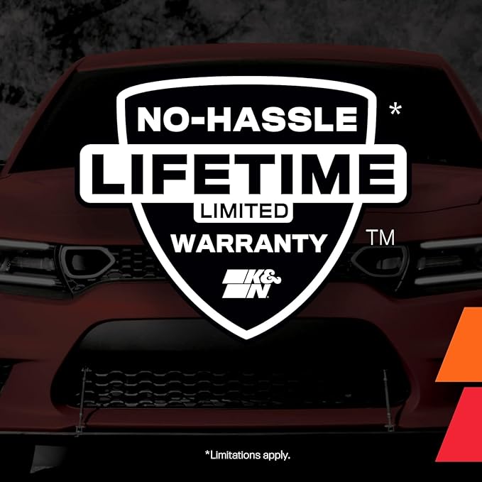 K&N High-Flow Original Lifetime Engine Air Filter: Increase Power: Premium, Washable: Compatible with 2019-2026 Cadillac/Chevy/GMC: Escalade, Silverado, Suburban, Tahoe, Sierra, Yukon, 33-5083