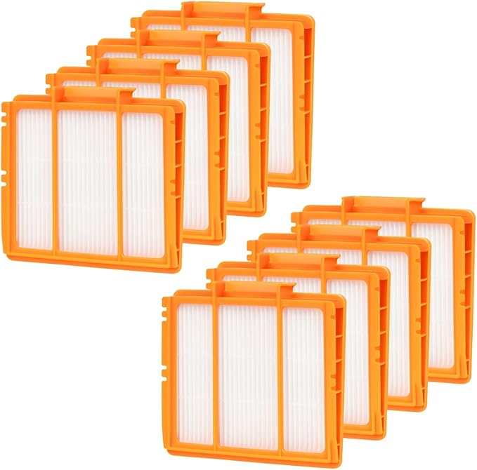 Nispira AV2501AE True HEPA Vacuum Filter for Shark AV2501S RV2502AE RV2520AOUS AV2510AOUS AV2511AE RV2610WA RV2300 RV2610WD 137KY2500 UR2500SR XPRFRV2500 8 Pack