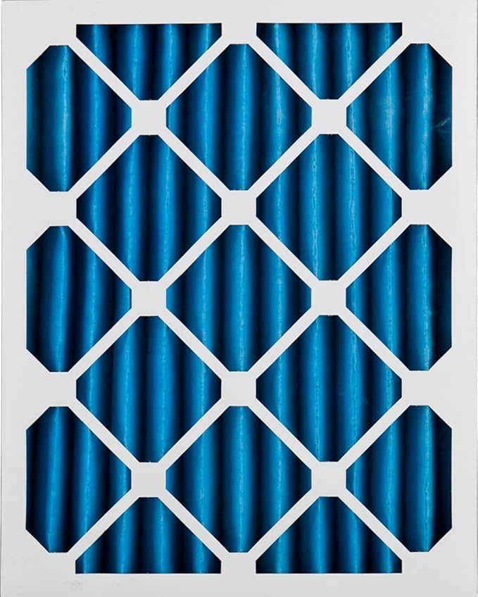 Nordic Pure 16x25x2 (Actual Size: 15 1/2 x 24 1/2 x 1 3/4) Pleated Air Filters MERV 7 Plus Carbon 3 Pack