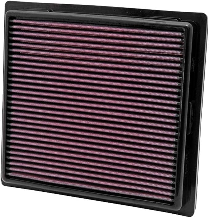 K&N High-Flow Original Lifetime Engine Air Filter: Increase Power: Premium, Washable: Compatible with 2010-2026 Toyota/Lexus/Mitsubishi/Fiat: (See Product Description for Select Models) 33-2457