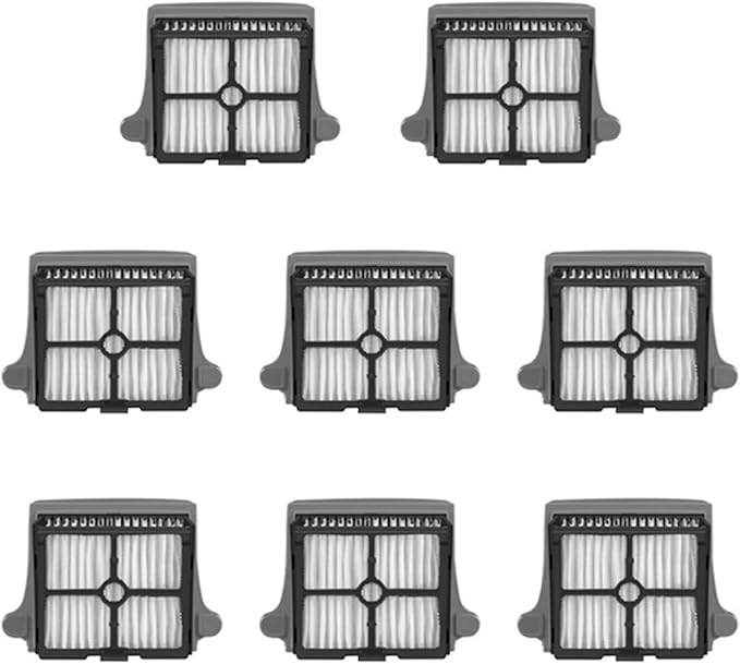 Filters Kit,Compatible For Tineco Floor One S6 / S7 Pro / S7Combo / S7Flashdry / SwitchS7/ S7,Steam Vacuum Cleaner Accessories Replace(8pcs Set)